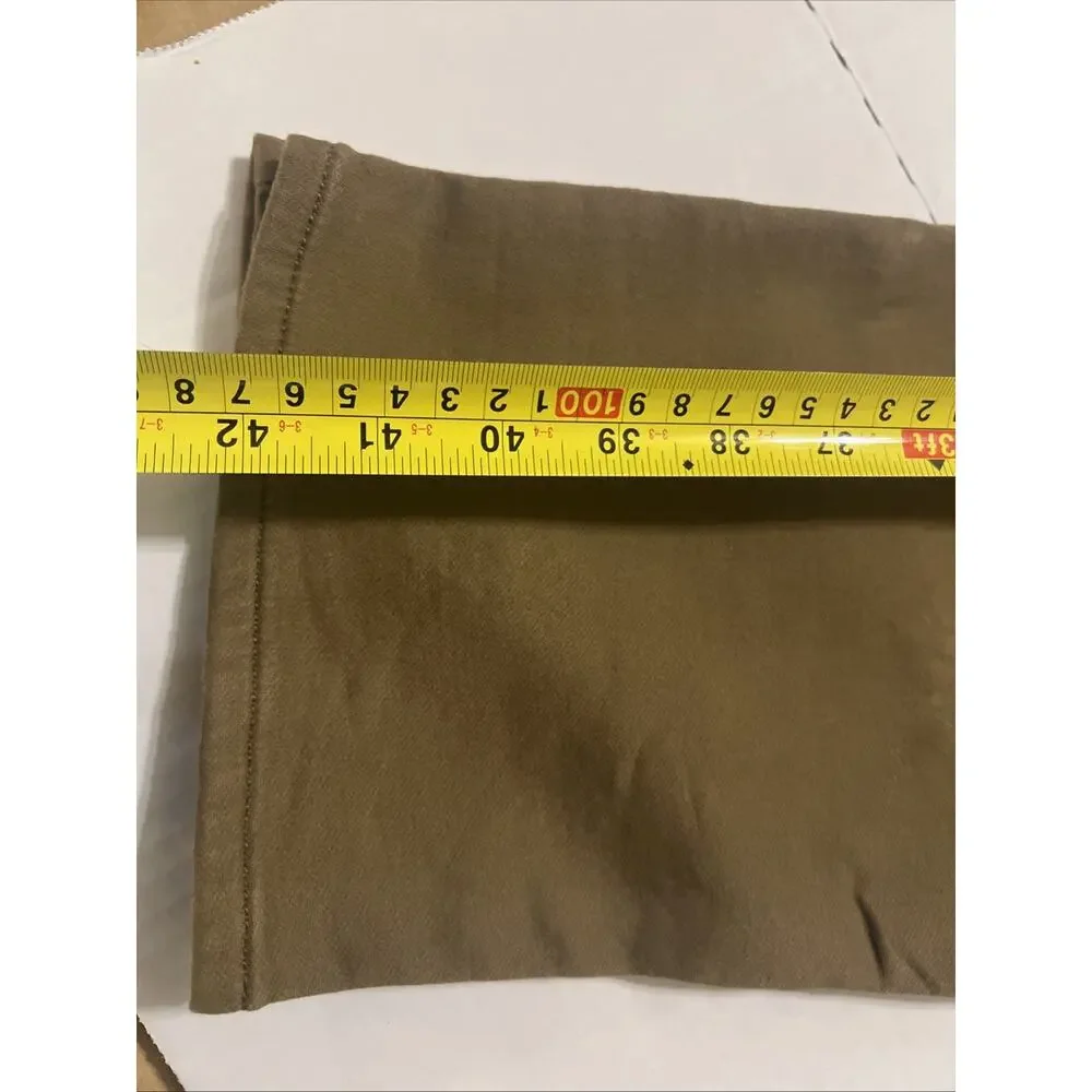 Banana Republic Men's 5 Pocket Pant Slim Fit Stretch Fabric Dark Tan Size 36x32